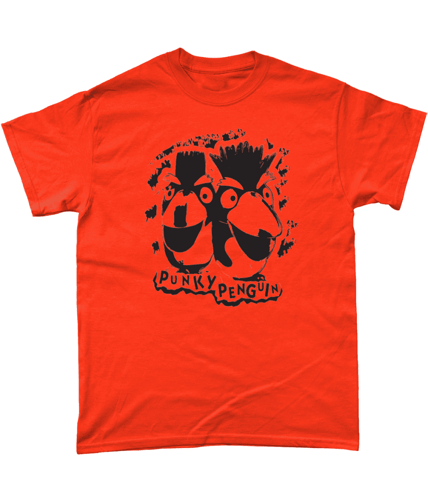 Punky Penguin - T-Shirt - Apparel of Laughs