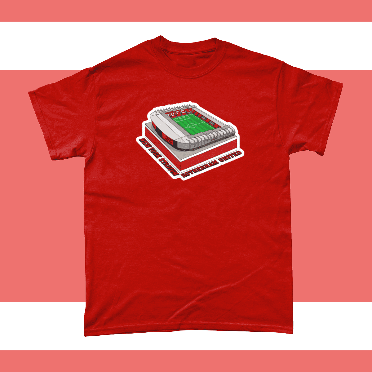 Rotherham United - New York Stadium – Hallowed Turf – Men's T-Shirt -  Apparel of Laughs
