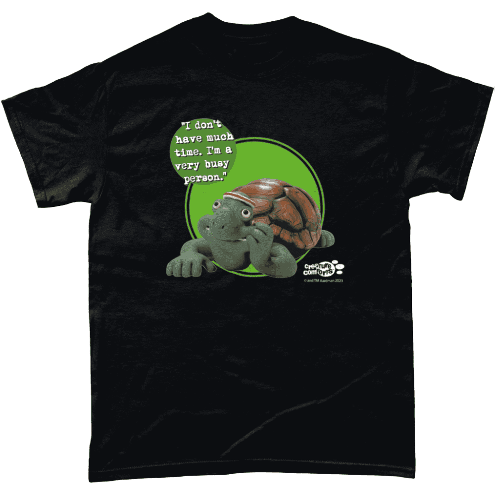 Frank the Tortoise - Creature Comforts - T-Shirt - Apparel of Laughs