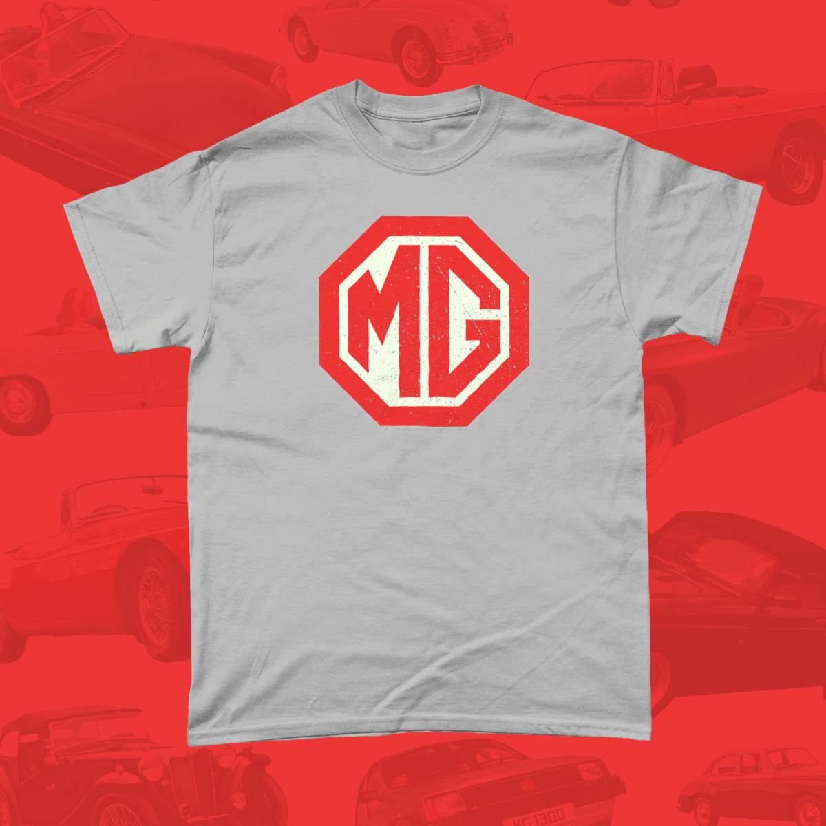 MG Logo British Motoring Heritage T Shirt Apparel of Laughs